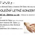 Společný letní koncert DD a Diakonie Čáslav