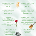 Kulturní akce konané v březnu
